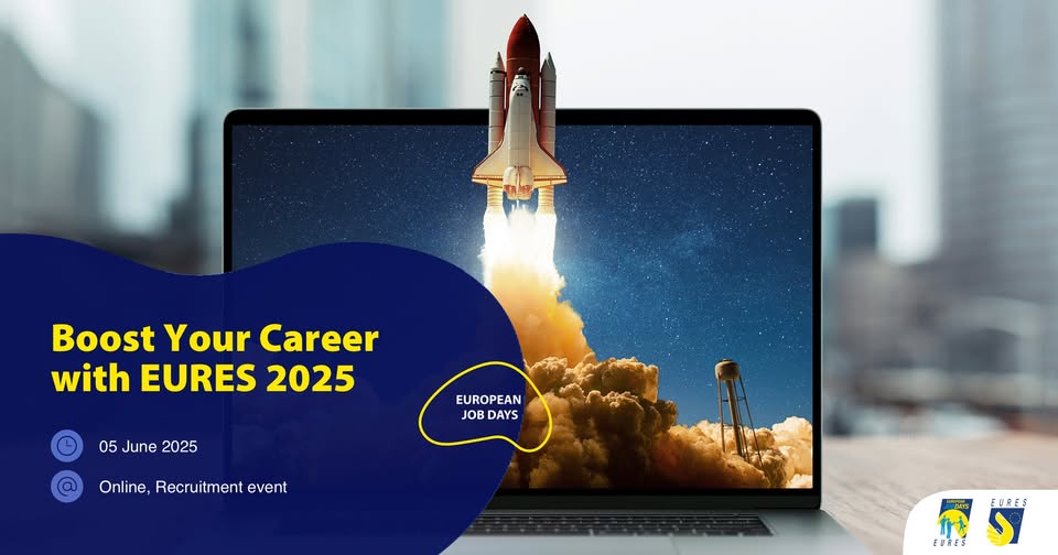 Zdjęcie artykułu Europejski Dzień Pracy On-line "Boost Your Career with EURES 2025"
