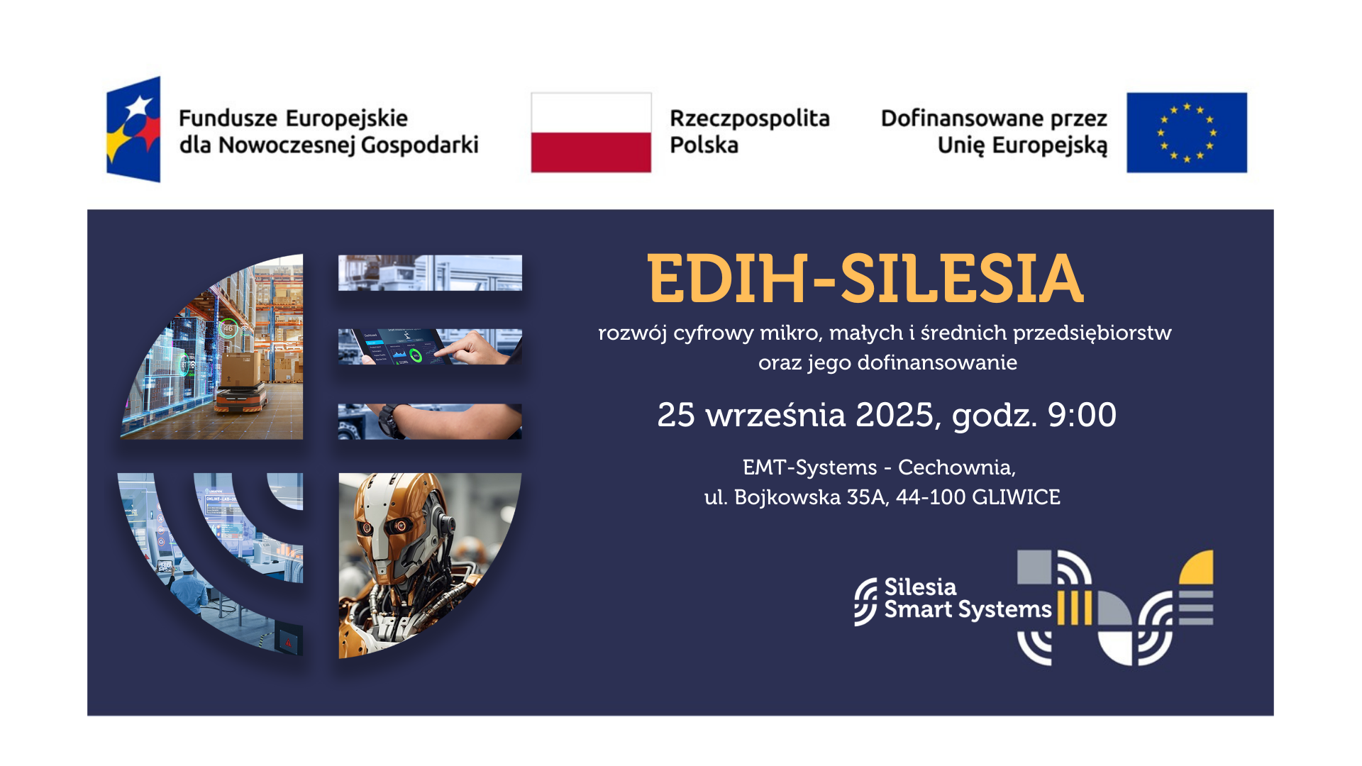 Zdjęcie artykułu EDIH-SILESIA wsparcie dla mikro, małych i średnich przedsiębiorców