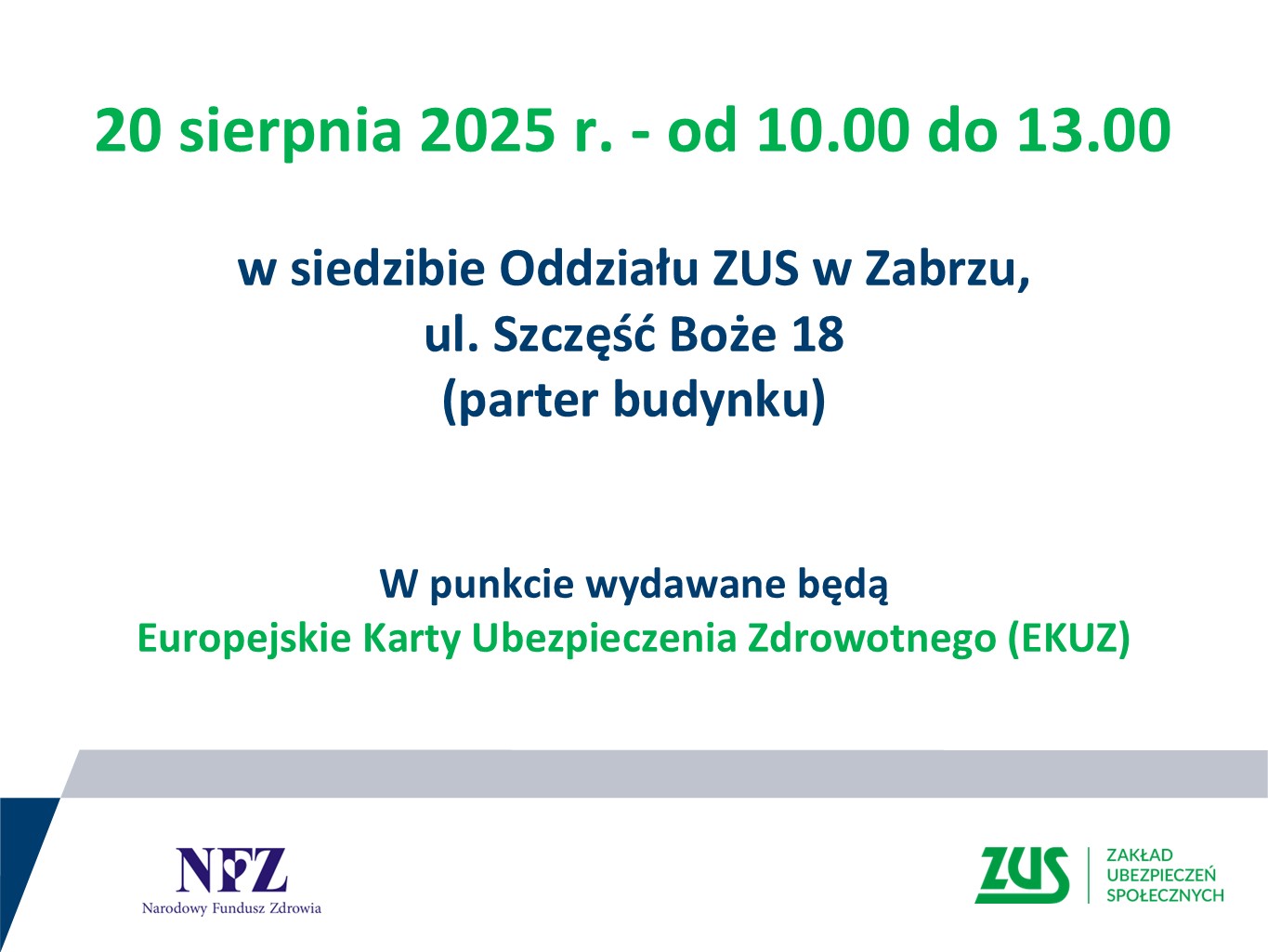 Zdjęcie artykułu Mobilny punkt obsługi świadczeniobiorców NFZ