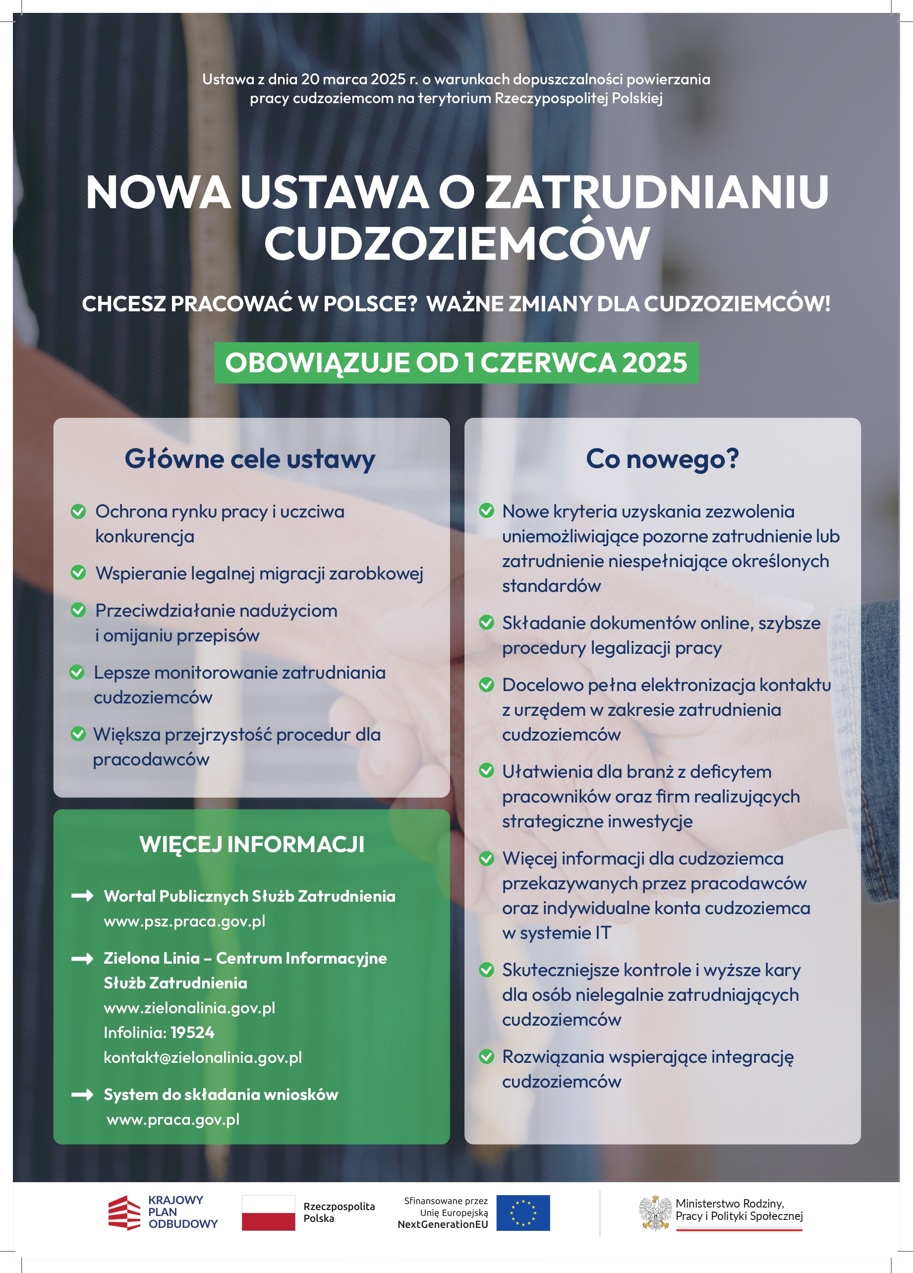 Zdjęcie artykułu Nowa ustawa o zatrudnianiu cudzoziemców.