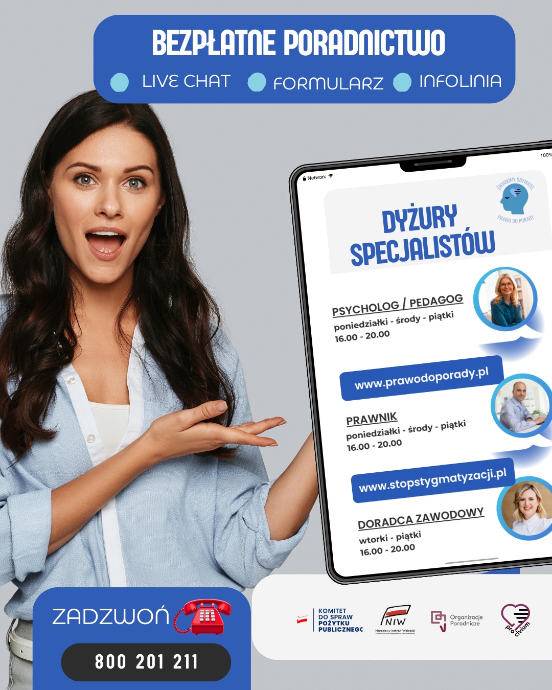 Zdjęcie artykułu Bezpłatne porady w ramach projektu "Świadomy Obywatel - Prawo do Porady!"