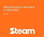 slider.alt.head Stoisko mobilne Steam Jobs w PUP Gliwice